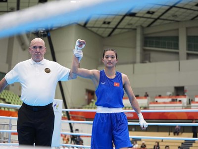 Boxing Việt Nam có 2 võ sĩ vào bán kết, nắm chắc 2 HCĐ tại ASIAD 2026