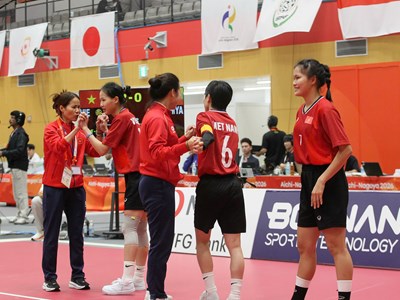 ASIAD 2026: Cầu mây nữ vào chung kết, regu nam giành HCĐ