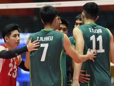 Tuyển bóng chuyền nam Việt Nam khép lại vòng bảng ASIAD 2026 bằng một trận thắng