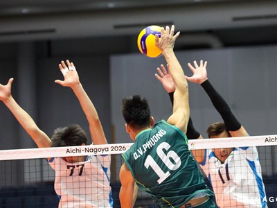 Lịch thi đấu bóng chuyền nam ASIAD 2026 hôm nay 2.10: Việt Nam quyết đấu Indonesia