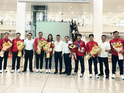 Tuyển boxing Việt Nam về nước sau hành trình đáng nhớ tại ASIAD 2026