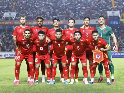 Đội tuyển Việt Nam vẫn nằm trong top 100 thế giới dù bị trừ điểm