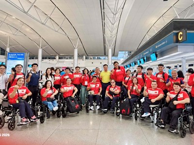 Đoàn Thể thao Người khuyết tật Việt Nam sẵn sàng cho Asian Para Games 2026