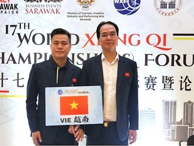 Ba kỳ thủ Việt Nam dự “siêu giải cờ tướng” tại Trung Quốc