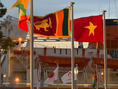 Quốc kỳ Việt Nam tung bay tại Nagoya, sẵn sàng cho Asian Para Games 2026