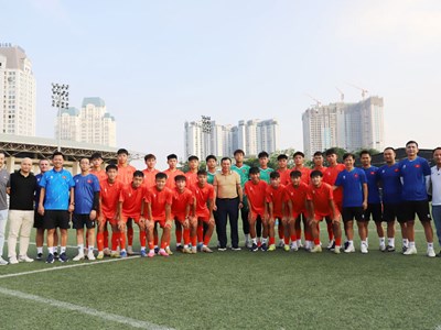 U15 Việt Nam được “tiếp sức” trước thềm giải trẻ thế giới