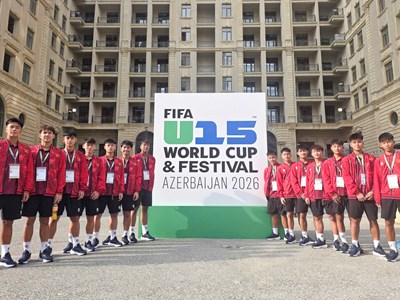 Lịch thi đấu của U15 Việt Nam tại FIFA U15 World Cup Festival 2026