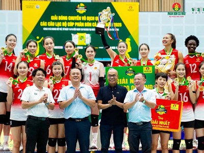 Kết quả bóng chuyền nữ VĐQG 2026 mới nhất: Binh chủng Thông tin vô địch