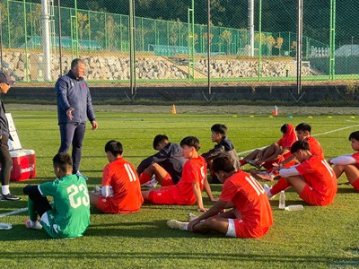 U17 Việt Nam thắng trận thứ hai trong chuyến tập huấn Hàn Quốc