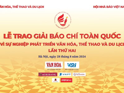 Lễ Tổng kết và trao giải Giải Báo chí toàn quốc “Vì sự nghiệp phát triển Văn hóa, Thể thao và Du lịch” lần thứ Hai- năm 2024
