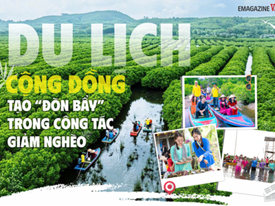 (Emagazine) Du lịch cộng đồng tạo “đòn bẩy” trong công tác giảm nghèo