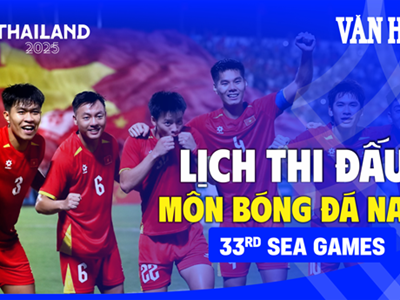 (Infographic) Lịch thi đấu môn bóng đá nam SEA Games 33