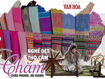 (Emagazine) Độc đáo nghề dệt thổ cẩm Chăm - Châu Phong