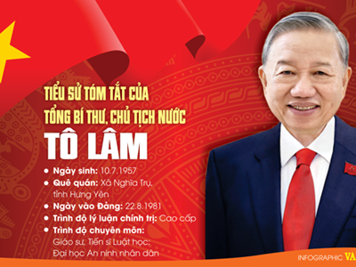Tiểu sử tóm tắt của Tổng Bí thư, Chủ tịch nước Tô Lâm 