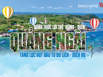 (Emagazine) Đánh thức lợi thế “rừng – biển”, Quảng Ngãi tăng lực hút đầu tư du lịch – dịch vụ