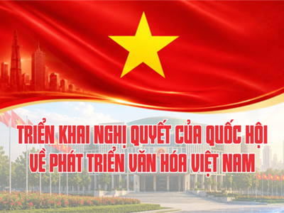 (Infographic) Triển khai Nghị quyết của Quốc hội về phát triển văn hóa Việt Nam