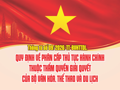 (Infographic) Bộ VHTTDL phân cấp nhiều thủ tục hành chính về cấp tỉnh