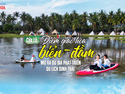 (Emagazine) Cửa Lỗ: Điểm giao hòa biển - đầm mở ra dư địa phát triển du lịch sinh thái