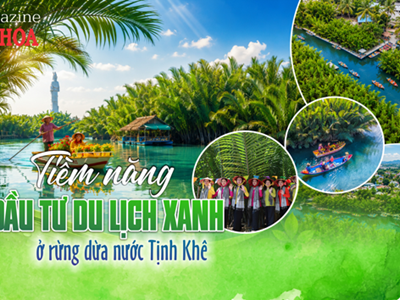 (Emagazine) Tiềm năng đầu tư du lịch xanh ở rừng dừa nước Tịnh Khê