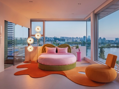 Khánh sạn xây dựng trên cầu tại Hàn Quốc