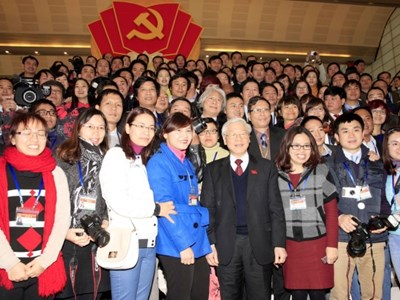 Vĩnh biệt nhà lãnh đạo mẫu mực, người thường xuyên quan tâm chỉ đạo hoạt động báo chí