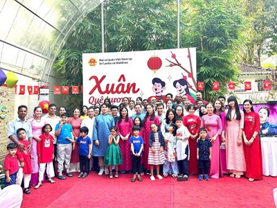 Sum vầy Tết cộng đồng tại Sri Lanka