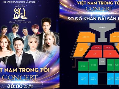 Cơ hội nhận vé miễn phí concert “Việt Nam trong tôi“