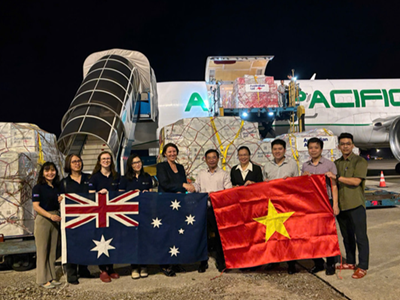 Quốc tế chung tay giúp Việt Nam khắc phục hậu quả bão lũ