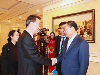 Bí thư Tỉnh ủy Lai Châu (Việt Nam) Hội kiến với Bí thư Tỉnh ủy Vân Nam (Trung Quốc)