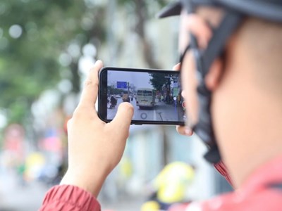 Gửi clip vi phạm giao thông qua app, dữ liệu chuyển thẳng tới cơ quan chức năng
