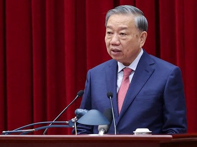 Toàn văn phát biểu của Tổng Bí thư Tô Lâm tại phiên khai mạc Hội nghị Trung ương 15, khoá XIII