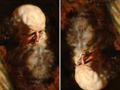 Bức tranh mua bằng “linh cảm” là tác phẩm hai lớp của danh họa Rubens