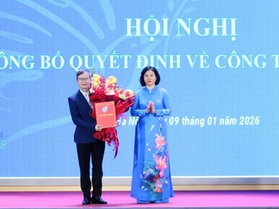 Ông Phí Quốc Thuyên giữ chức Tổng Biên tập Báo Phụ nữ Việt Nam
