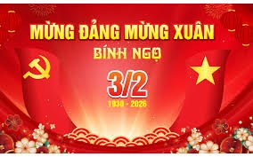 Mừng Đảng 96 mùa xuân