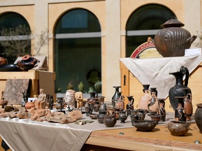 Italia hồi hương 337 cổ vật từ Mỹ