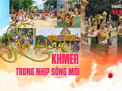 (Emagazine) Sắc màu Khmer trong nhịp sống mới