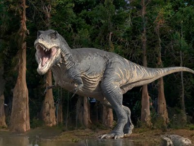 Vì sao khủng long T-rex có cánh tay nhỏ xíu dù là loài săn mồi khổng lồ?