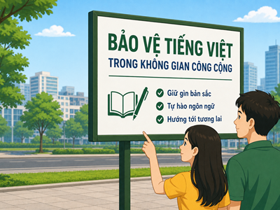  Bảo vệ tiếng Việt trong không gian công cộng