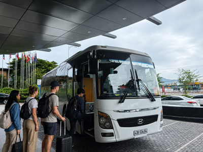 Sun World Ba Na Hills bố trí xe bus miễn phí đón khách từ Đà Nẵng
