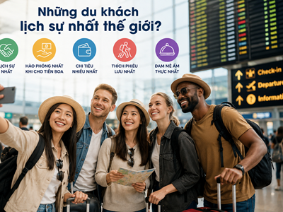 Du khách nước nào nào lịch sự nhất thế giới?