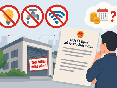 Đề xuất ngừng điện, nước, Internet: Không phải cứ chậm nộp phạt là bị cắt