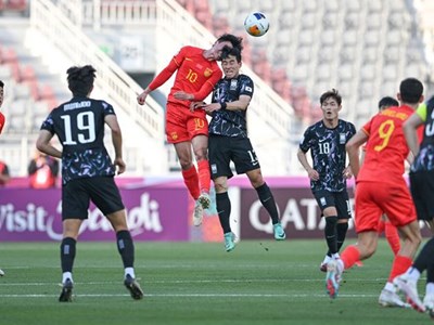 U23 Trung Quốc hết cửa qua vòng bảng