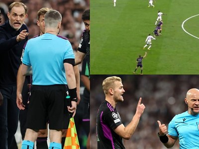 Trọng tài biên “xin lỗi” hậu vệ Bayern Munich vì quyết định tranh cãi