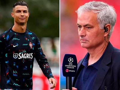 HLV Mourinho bất ngờ đánh giá Ronaldo; tuyển Pháp, Ý giao hữu trái ngược 