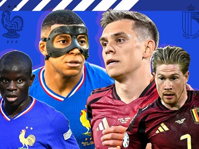 Đại chiến Pháp vs Bỉ, chờ Ronaldo khai nòng cho Bồ Đào Nha