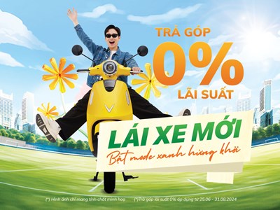 Ưu đãi chồng ưu đãi, cơ hội tốt nhất mua xe máy điện VinFast hè này