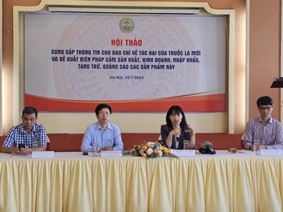 Bộ Y tế kiến nghị cấm toàn diện thuốc lá điện tử, thuốc lá nung nóng