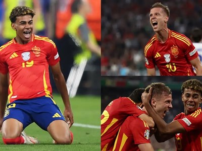 Yamal rực sáng, Tây Ban Nha hạ gục Pháp