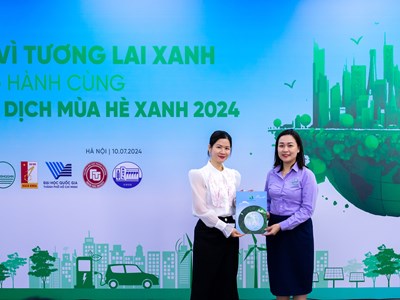 Quỹ vì tương lai xanh đồng hành cùng chiến dịch Mùa hè xanh 2024