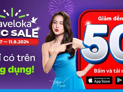 Traveloka cùng Ninh Dương Lan Ngọc thực hiện chương trình siêu khuyến mãi EPIC Sale